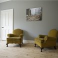 Farrow&Ball - použité barvy Lamp Room Gray, Wimborne White